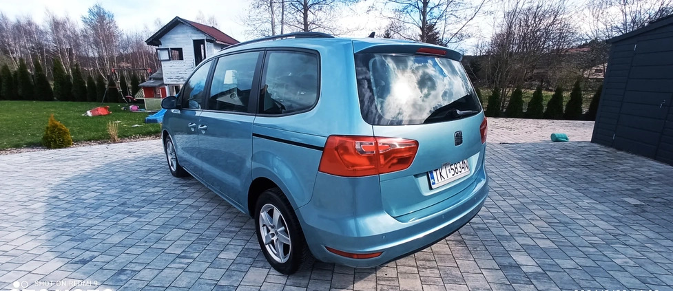 Seat Alhambra cena 29900 przebieg: 263682, rok produkcji 2011 z Daleszyce małe 596